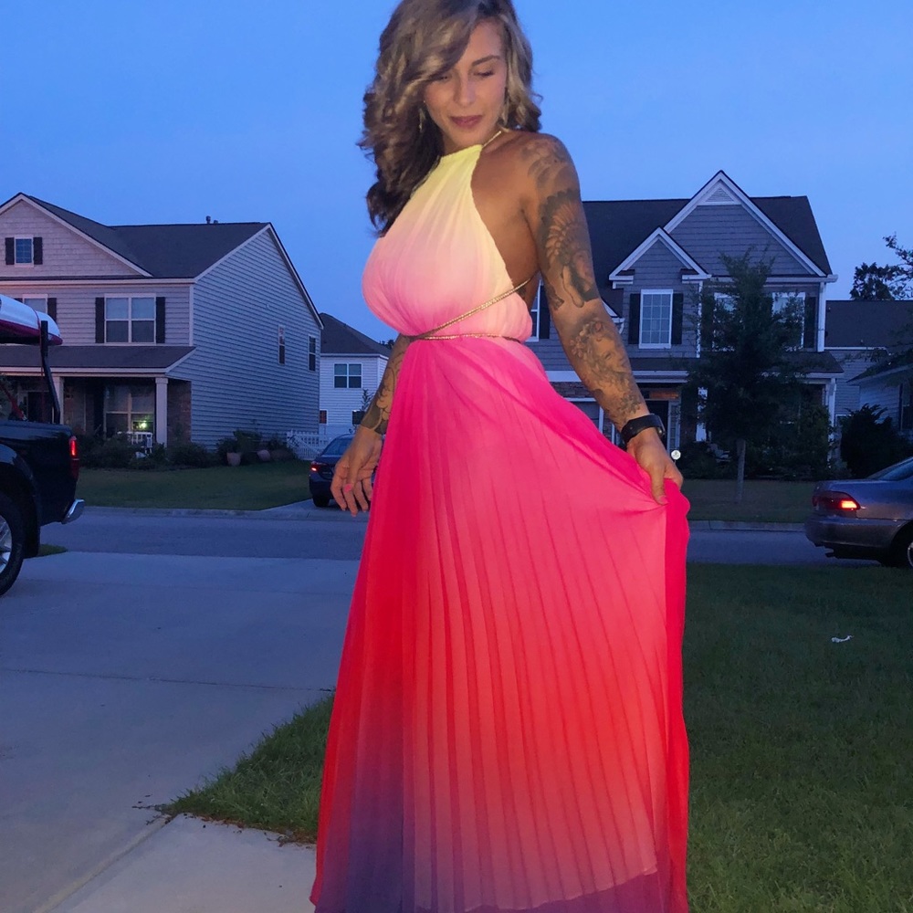 Multicolor maxi